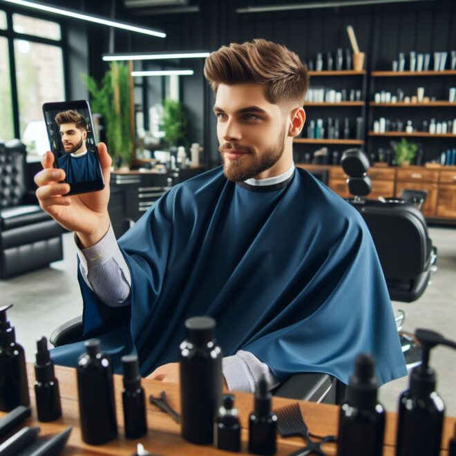 Aplicativo de Penteados Masculinos