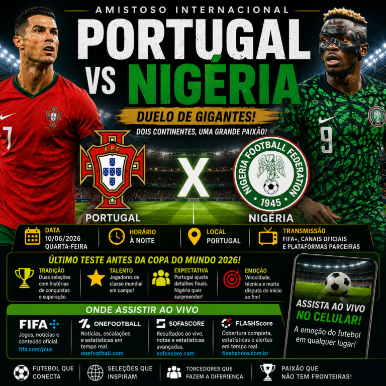 Portugal x Nigéria – dia 10