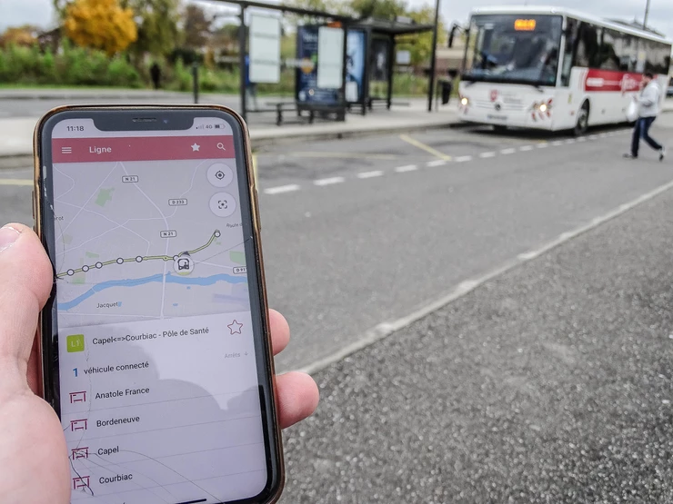 Aplicativo de ônibus em tempo real