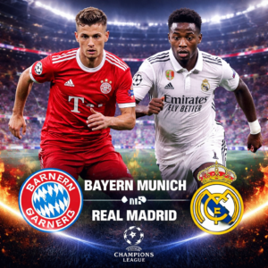 Champions – Bayern Munich x Real Madrid