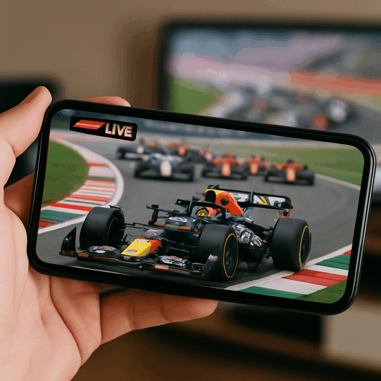 Assista à Fórmula 1 em Qualquer lugar !