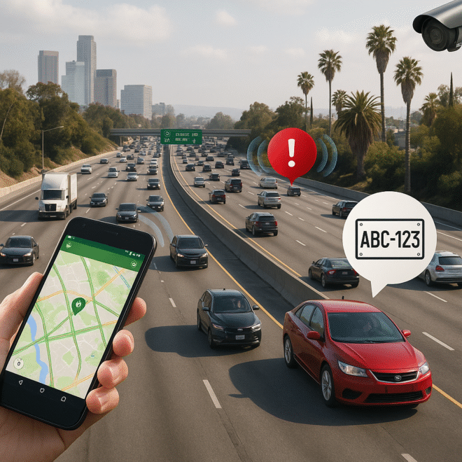 Rastreie seu veículo pela placa com IA