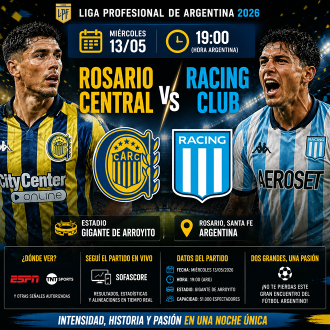 Rosario Central x Racing