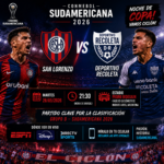 San Lorenzo x Deportivo Recoleta