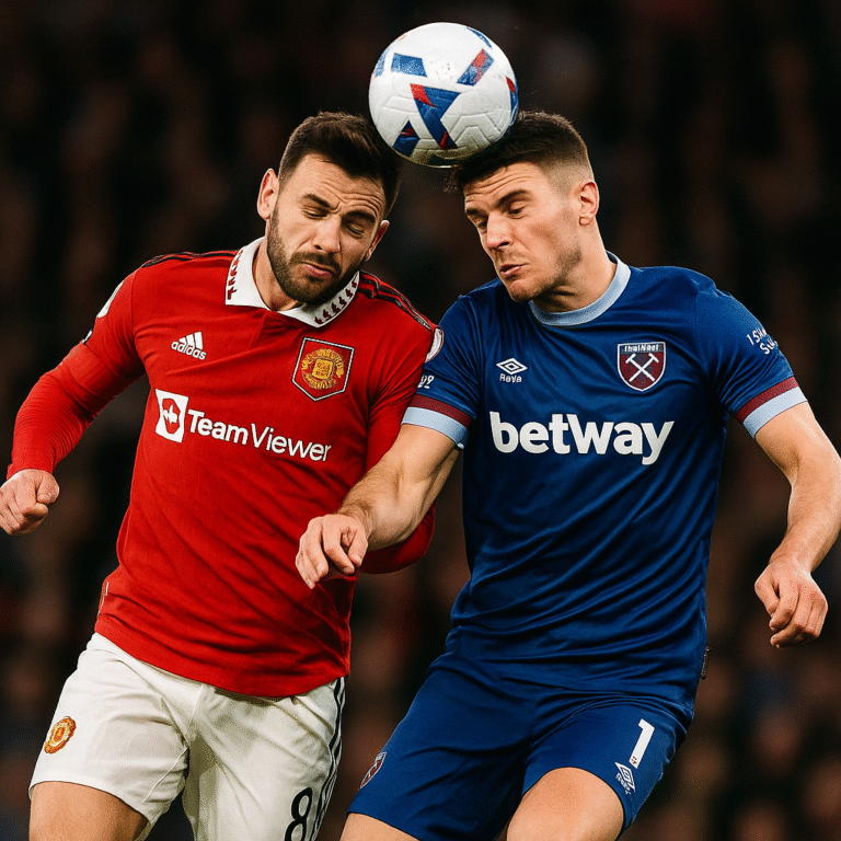 ⚽Premier League – United vs West Ham