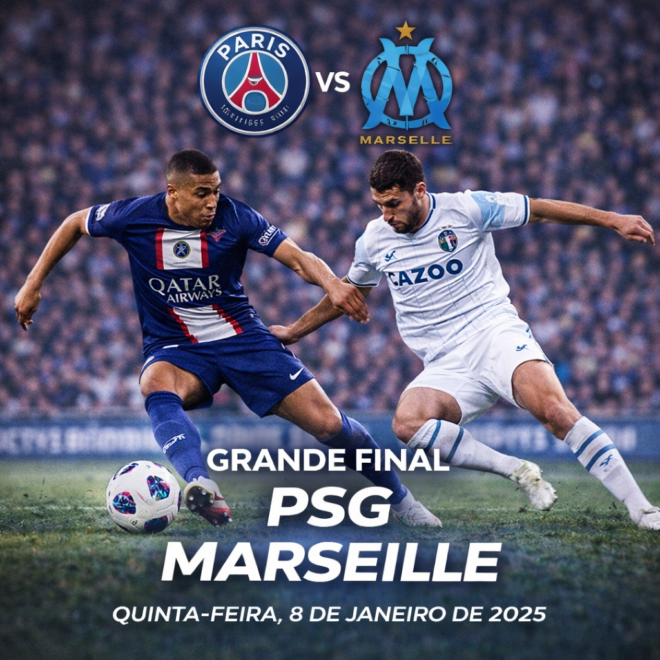 ⚽ Grande Final: PSG vs Marseille