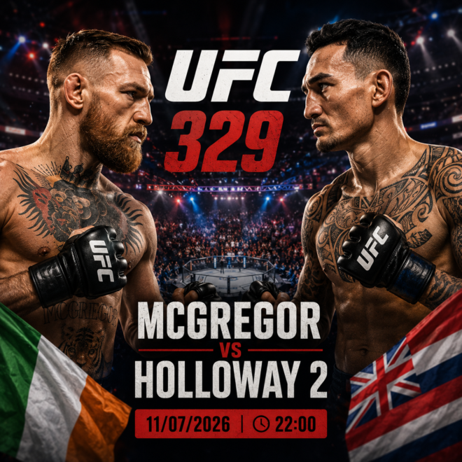 UFC 329: McGregor x Holloway 2
