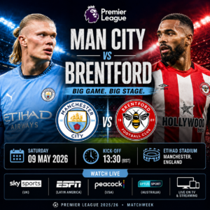 Manchester City x Brentford