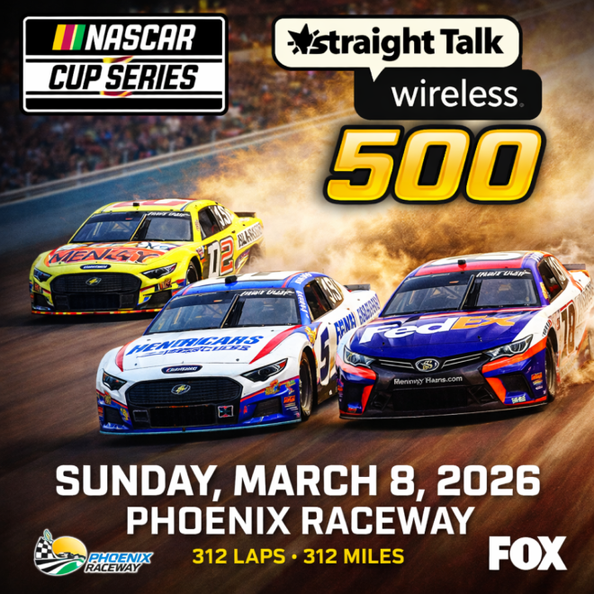 🏁NASCAR – Straight Talk Wireless 500