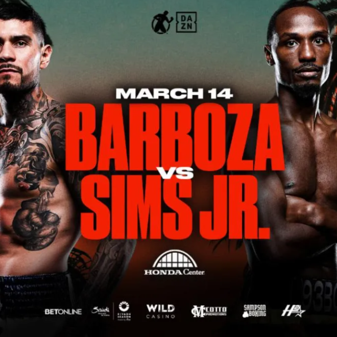 🥊Arnold Barboza Jr. vs Kenneth Sims Jr