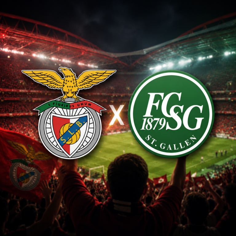 Benfica x St. Gallen