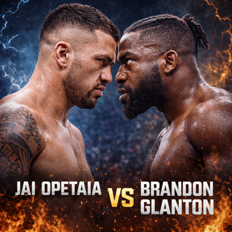 🥊Noite épica – Jai Opetaia vs Brandon Glanton
