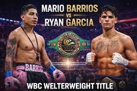 Mario Barrios vs Ryan Garcia – WBC