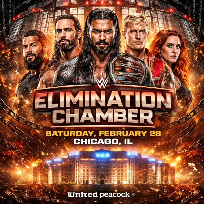 Elimination Chamber direto do seu Celular