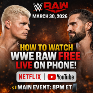WWE RAW – 30 DE MARÇO DE 2026