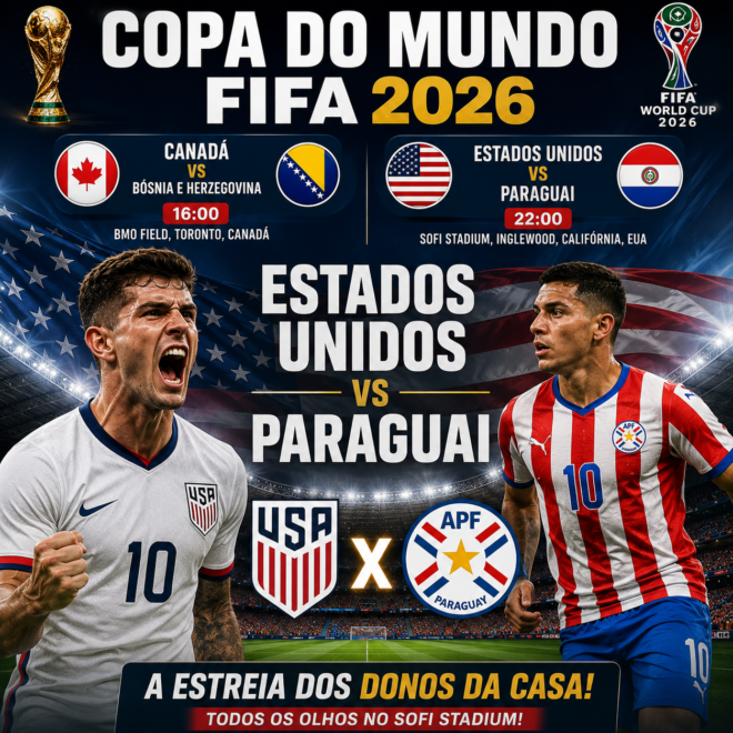 World Cup 2026™ Estados Unidos x Paraguai