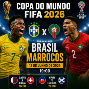 World Cup 2026™ Brasil x Marrocos