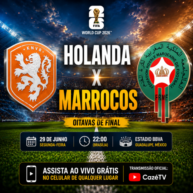 World Cup 2026™ Holanda x Marrocos