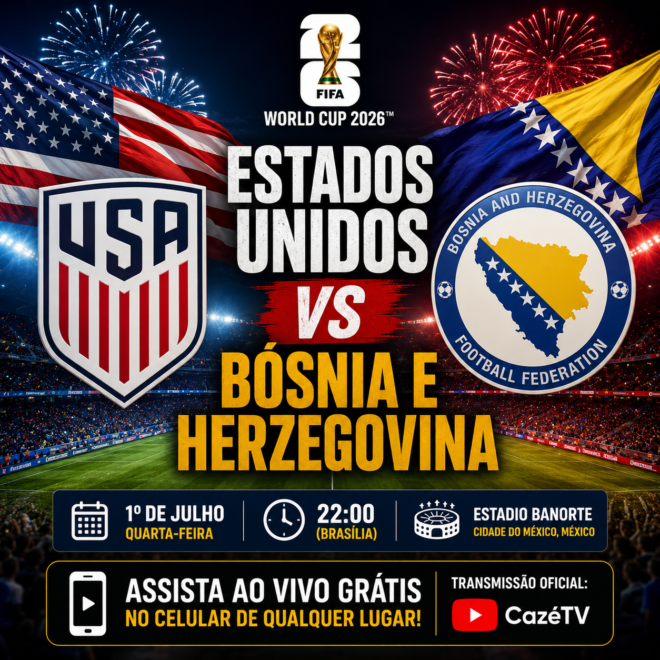 World Cup 2026™ Estados Unidos x Bósnia