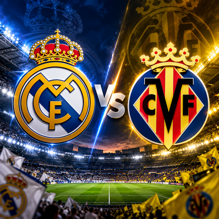Real madrid vs Villarreal
